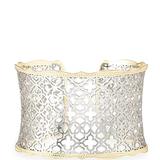 Kendra Scott Candice Cuff Bracelet In Filigree - 14k Gold and Silver Plated