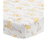 Lambs Ivy Disney Baby Storytime Pooh Cotton Fitted Crib Sheet - Multi