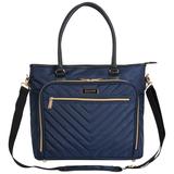 Kenneth Cole(R) Reaction(tm) Quilted Chevron Laptop Business Tote