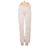 Citizens of Humanity Jeans - Low Rise: White Bottoms - Women's Size 25 - Dark Wash