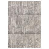 White Area Rug - Jaipur Living Striped Handmade Area Rug in Gray/Cream Polyester/Wool in White, Size 79.0 W in | Wayfair RUG155195