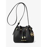 Phoebe Small Faux Leather Bucket Bag