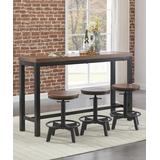 Signature Design by Ashley Furniture Dining Sets Black/Brown - Black & Brown Quinidad Counter Table Set
