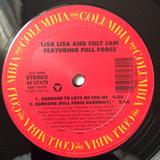 Columbia Art | Lisa Lisa And Cult Jam Featuring Full Force Vinyl Lp '87 | Color: Black/Red | Size: 12 33 13 Rpm