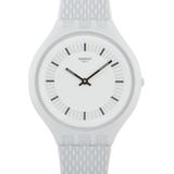 Big Skinstructor White Dial Ladies' Watch Svum102 - Metallic - Swatch Watches