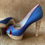 Nine West Shoes | Nine West Colourcode Retro Platform | Color: Blue | Size: 5