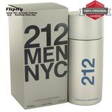 212 Cologne By Carolina Herrera Edt Spray For Men 3.4 6.8 1.7 1 Oz 100
