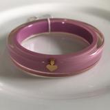 Kate Spade Jewelry | Kate Spade Lucite Bangle | Color: Gold/Purple | Size: Just Over 2.5 In. X Just Over 2.5 In.