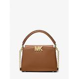 Michael Kors Karlie Small Leather Crossbody Bag Brown One Size