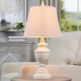 Marion Table Lamp - Distressed Cream - Distressed Cream - Light Beige