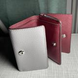 Kate Spade Bags | Kate Spade Eva Micro Grey Leather Trifold Wallet | Color: Gray | Size: Os