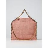 Falabella Bag In Woven Canvas - Pink - Stella McCartney Shoulder Bags
