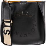 Stella Logo Shoulder Bag - Black - Stella McCartney Shoulder Bags