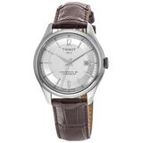 Tissot Ballade Automatic Silver Dial Brown Leather Strap Men's Watch T108.408.16.037.00 T108.408.16.037.00