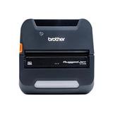 Lenovo Brother Ultra-Rugged 4" Mobile Direct Thermal Printer w/ Battery, Belt Clip, USB, BT4.2LE, NFC, 2 Yr. Limited Warranty and Emulations