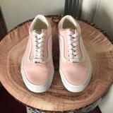 Vans Shoes | New Authentic Vans Womans Shoe | Color: Pink/White | Size: 5