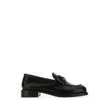Leather Loafers - Black - Prada Flats