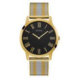 Two-tone And Black Analog Watch
