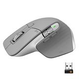 Logitech MX Master 3 Ergonomic Wireless Mouse, Mid Gray (910-005692)