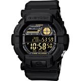 Casio G-shock Gd350-1bcr Resin Digital Black Men's Wrist Watch