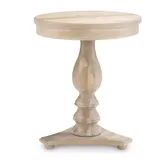 Linon Stanton Accent Side Table, Beig/Green