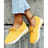 YASIRUN Women's Loafers Yellow - Yellow Platform Sneaker - Women