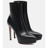 Dasha leather ankle boots