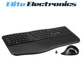 Kensington Pro Fit Ergonomic Wireless Keyboard & Mouse K75406us