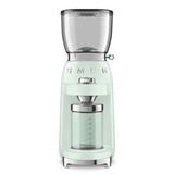 SMEG 50s Style Electric Burr Coffee Grinder, Stainless Steel in Green, Size 15.15 H x 8.66 W x 5.9 D in | Wayfair CGF01PGUS