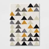 4'x5'6" Triangles Shag Rug - Pillowfort™