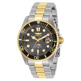 Invicta Pro Diver Quartz Charcoal Dial Men's Watch 30809