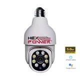 NATO Sporty Light Bulb 5MP 1080P HD & Night Vision, Super HD Security Camera System in White | Wayfair HEX-L6635