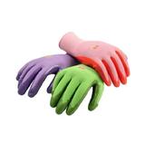 G & F Products Women Gardening Gloves Micro Foam Coating 6 Pairs Large