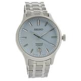 Seiko Presage Mens Stainless Steel Blue Dial Automatic Watch SRPF53