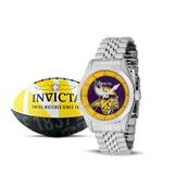Invicta NFL Minnesota Vikings Women's Watch - 36mm Steel (42505)