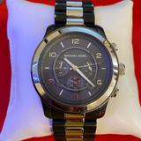 Michael Kors Accessories | Michael Kors Runway Chronograph Men's Watch | Color: Brown/Gold | Size: Os