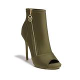 Monika Stiletto Booties - Green - Guess Factory Boots