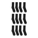 Athletic Works Men s Big and Tall Crew Socks 12 Pack