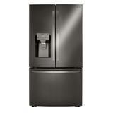 LG Electronics 30 cu. ft. French Door Smart Refrigerator, Door-In-Door, Dual Ice Makers w/ Craft Ice, PrintProof Black Stainless Steel