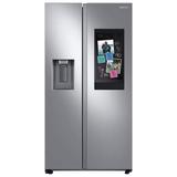 Samsung 36 in. 21.5 cu. ft. Smart Side by Side Refrigerator with Family Hub in Stainless Steel, Counter Depth, Fingerprint Resistant Stainless Steel