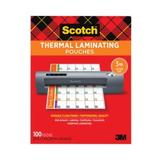 "Scotch Letter Size Thermal Laminating Pouches, 100 Pouches (Mmmtp3854100)"
