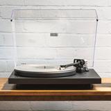Crosley Electronics C6 Turntable, Steel in Gray, Size 5.0 H x 16.5 W x 14.25 D in | Wayfair C6B-BK