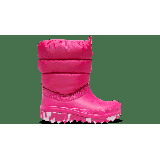 Crocs Candy Pink Kids' Classic Neo Puff Boot Shoes