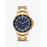 Michael Kors Oversized Everest Gold-Tone Watch Gold One Size