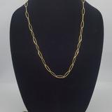 Giani Bernini Jewelry | Giani Bernini 18k Gold Oval Chain Necklace | Color: Gold | Size: 24