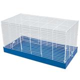Chew Proof Small Animal Critter Cage, 12.5 IN, Blue / White