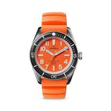 Duck 3h Rubber-strap Watch - Orange - Shinola Watches