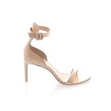 Sophia Webster Heels: Ivory Solid Shoes - Women's Size 37.5 - Open Toe