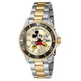 Invicta Disney Limited Edition Mickey Mouse Men's Watch - 40mm Gold Steel (41195)