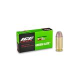 ICC Ammo Green Elite .40 S&W 125 Grain Frangible Flat Point Brass Pistol Ammunition 1000 Rounds 040-125CTNT-M